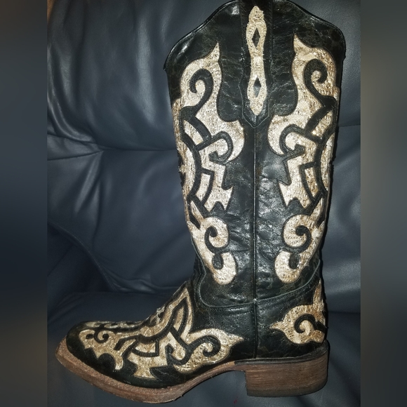 Like New Sparkly Tanner Mark Boots - Picture 3 of 4